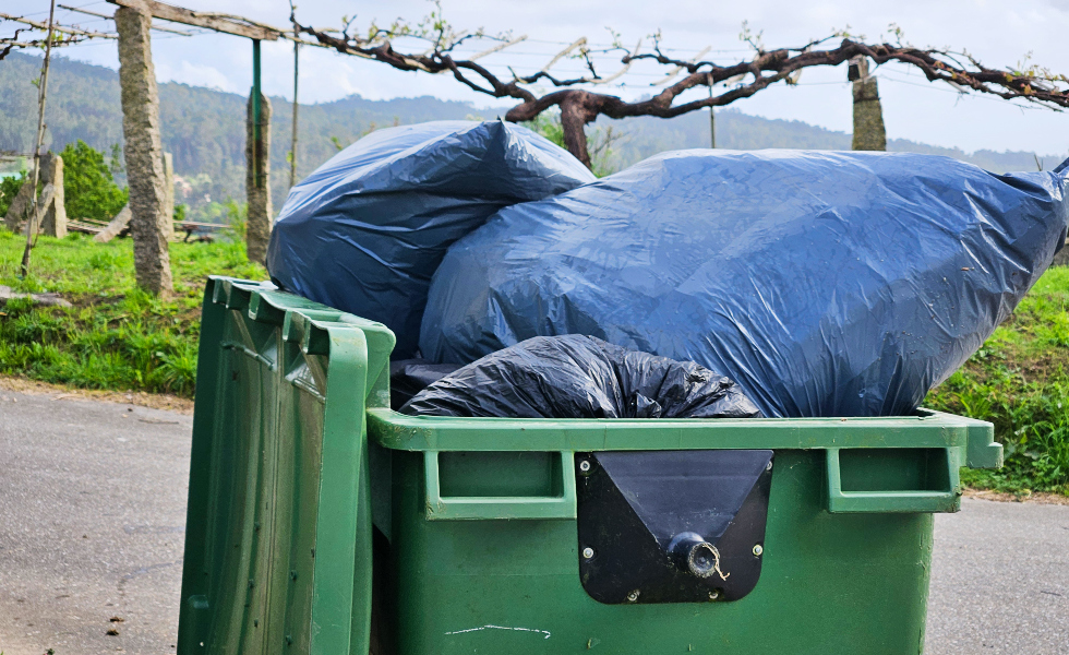 Las empresas mosenses asumen una gran parte de la tasa de basura