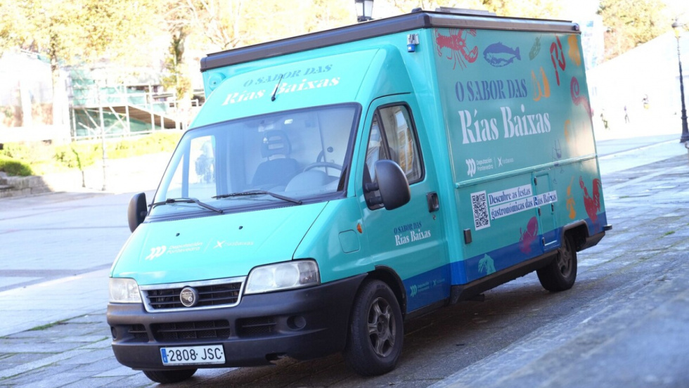 La Deputación lleva el Sabor das Rías Baixas a Baiona, Pazos de Borbén y Vilanova de Arousa con food trucks