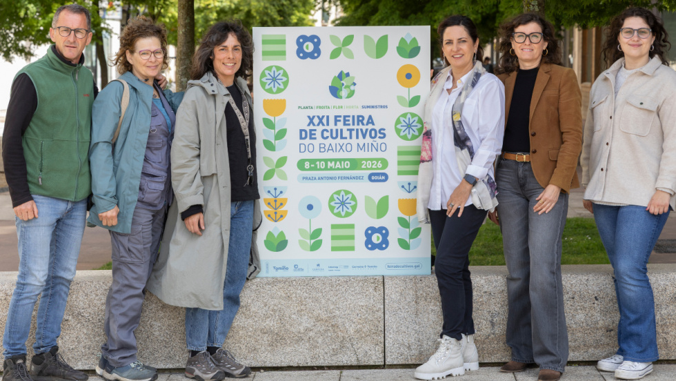 Tomiño florece con la XXI Feira de Cultivos del Baixo Miño para 