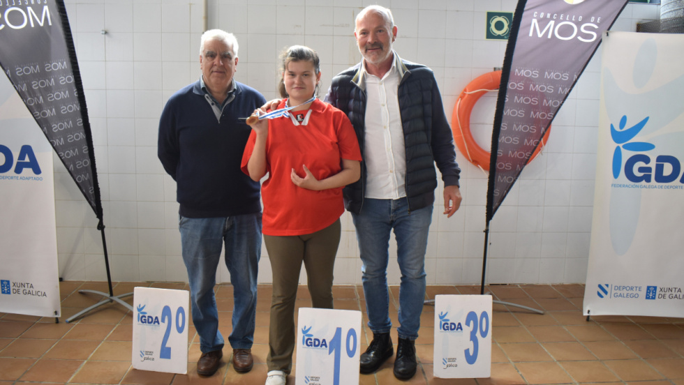 Más de 180 nadadores participan con éxito en el Campeonato Gallego de Natación Adaptada en Mos