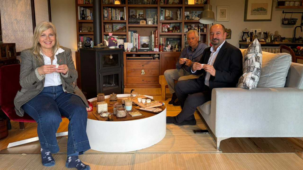 El jardín del Pazo Quinteiro da Cruz, premiado en Europa por su casa de té sostenible