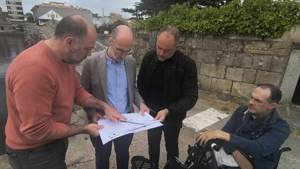 Baiona inicia la regeneración de A Foz do Miñor