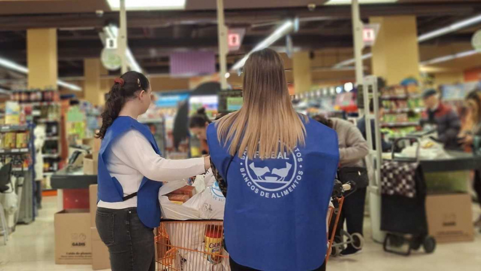 El Banco de Alimentos movilizará a 25 voluntarios en O Porriño para el Mayo Solidario