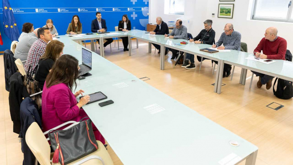 La Xunta convoca la primera mesa de trabajo con el diálogo social para elaborar el nuevo plan eólico de Galicia