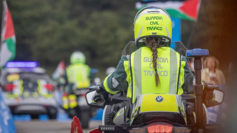 La Guardia Civil desplegará un dispositivo de 45 agentes para garantizar la seguridad de La Vuelta Femenina en Pontevedra
