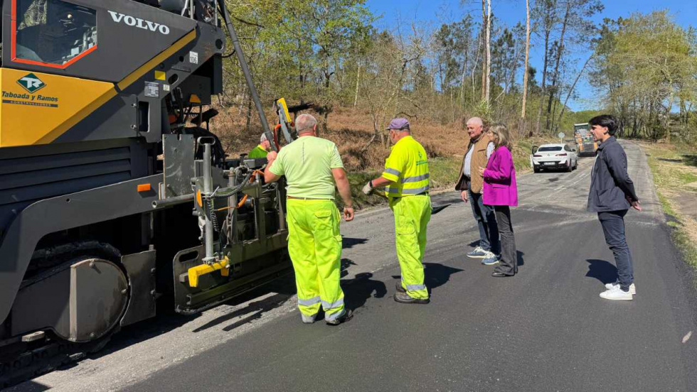 Ponteareas destina 659.000 euros a pavimentar vías en doce núcleos rurales