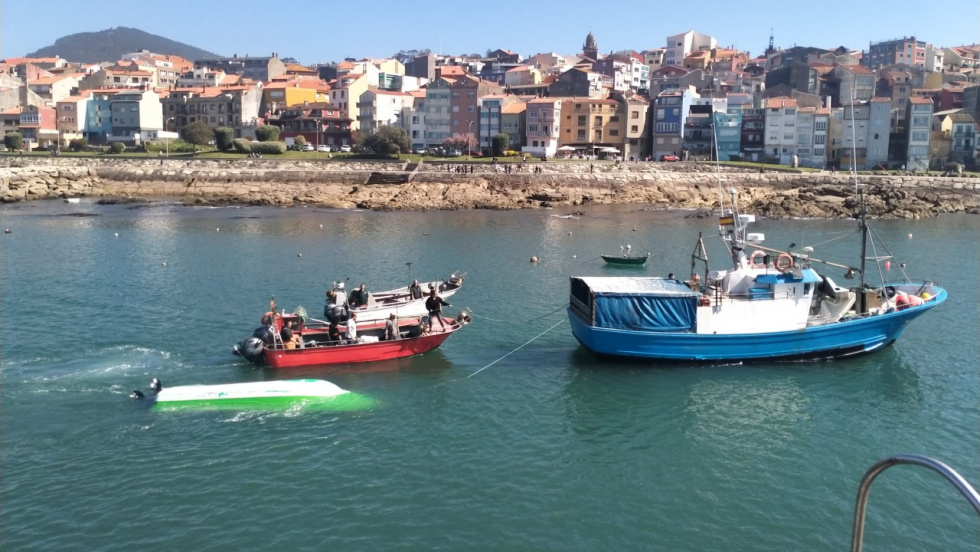 Otro accidente en la costa de A Guarda evidencia la falta de medios de rescate