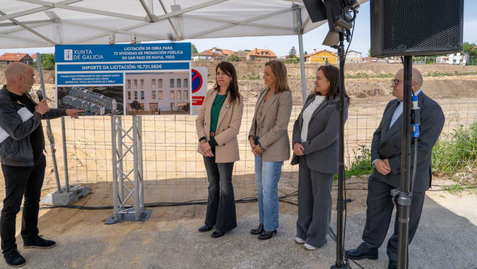 La Xunta licita por 15,7 millones 73 nuevas viviendas públicas en San Paio de Navia