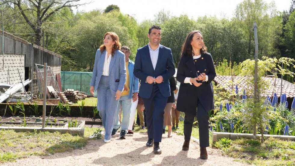 La Deputación impulsa un jardín botánico inclusivo en Marín