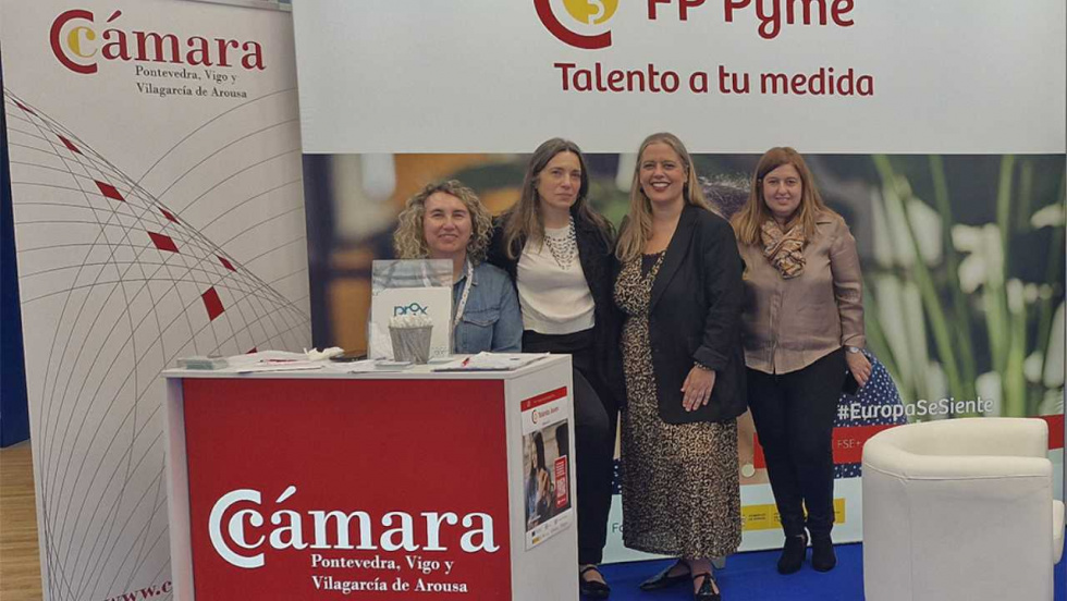 El Espacio FP Pyme de la Cámara de Pontevedra logra conectar empresas y talento joven
