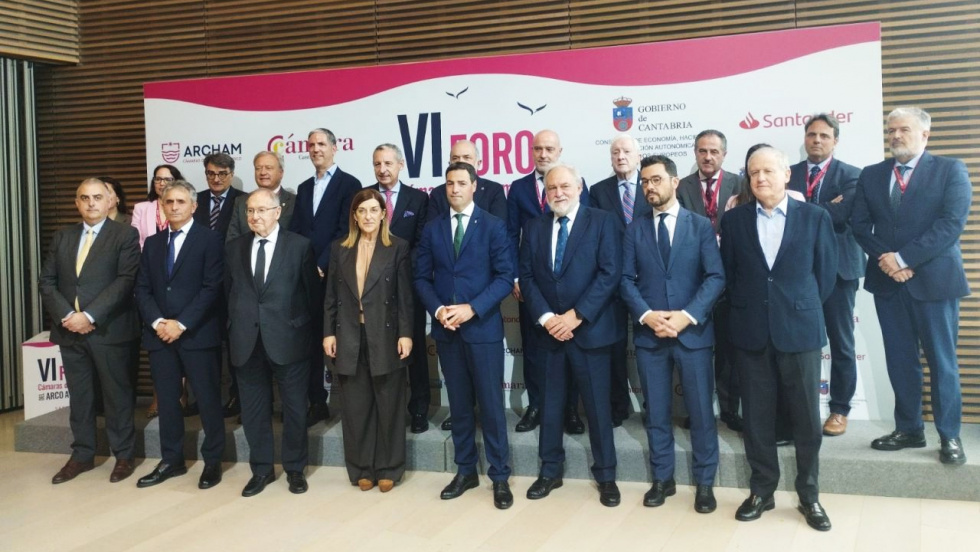 Las Cámaras de Pontevedra, Vigo y Vilagarcía defienden en el VI Foro de Archam la creación de la Macrorregión Atlántica