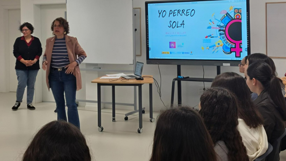 Estudiantes del IES de Mos analizan letras de reggaetón, rap y pop para detectar mensajes sexistas