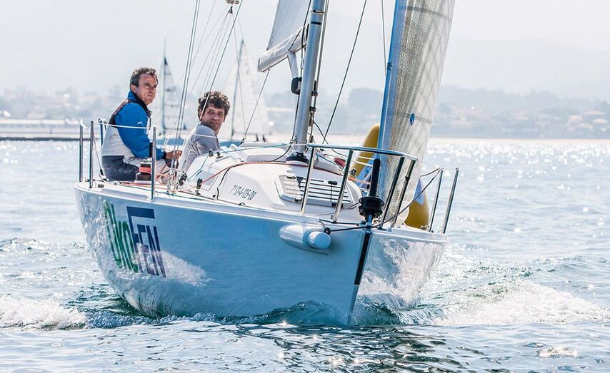 Javier de la Gándara y Diego Fernández son los actuales Campeones Gallegos de A Dos. /&copy; Rosana Calvo