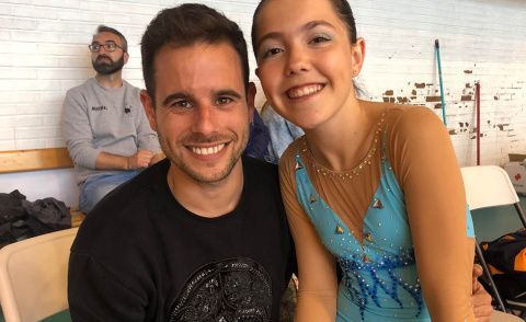 Edu Caride y Lucia Soto.