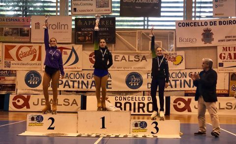 Podio Infantil segundo a&ntilde;o. 1 Dubra Outeiro 3 Maria De Sa.