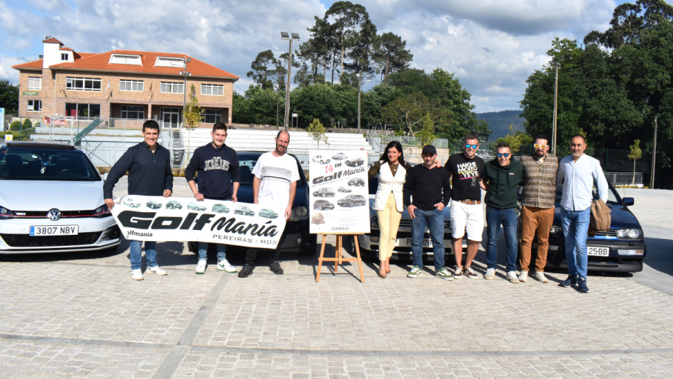 Pereiras acogerá el 17 de mayo la XIV edición de Golfmanía con aficionados del motor