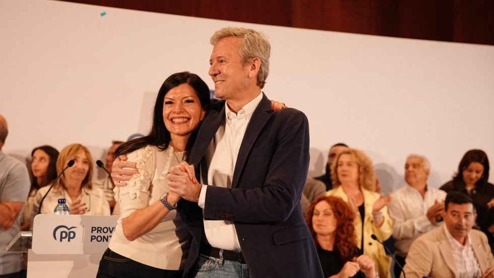 Rueda celebra la elección de Nidia Arévalo como presidenta del PP de Mos y la anima a 