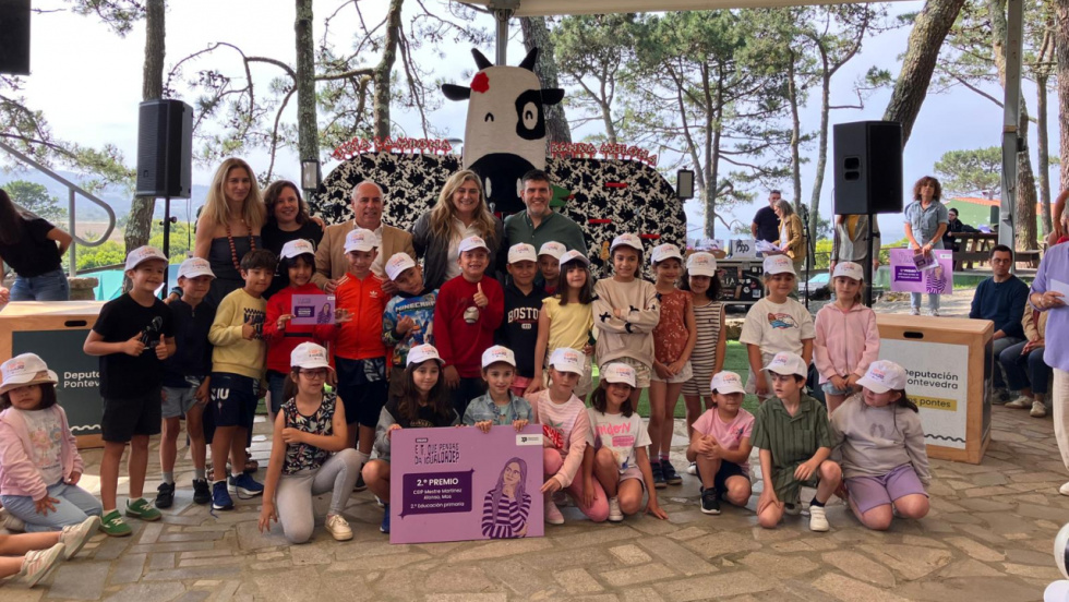 Un colegio de Mos, premiado por la Diputación por fomentar la igualdad desde las aulas
