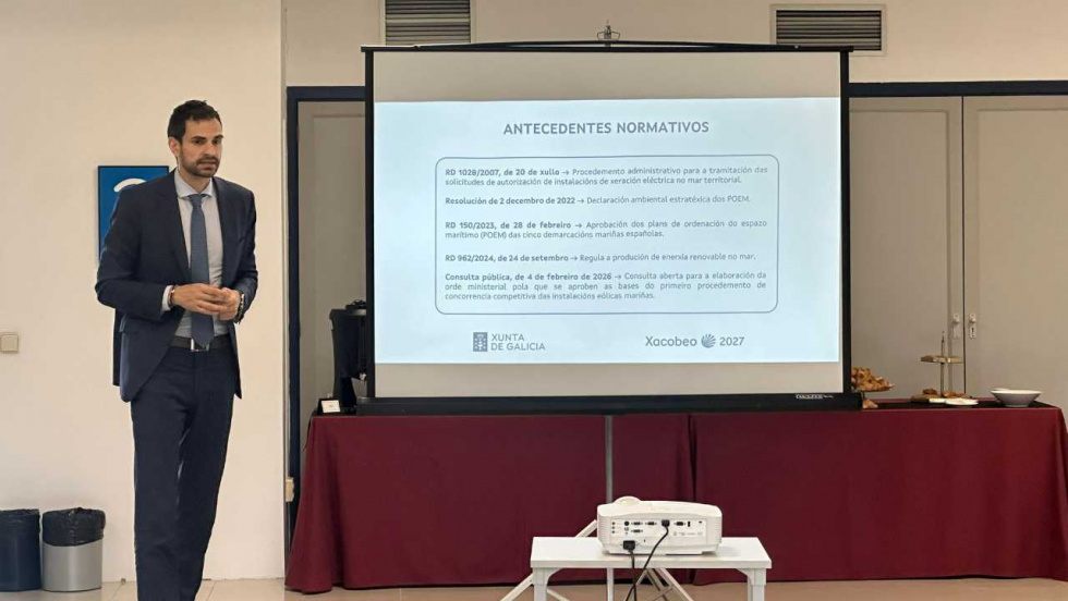Galicia apuesta por zonas experimentales para liderar la eólica marina