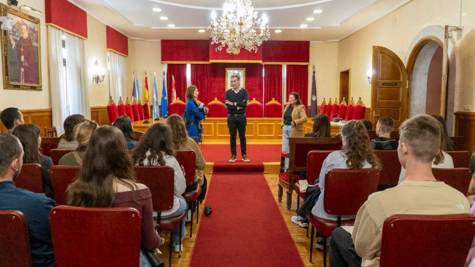 Tui recibe a 40 alumnos y profesores de diez países para un curso Erasmus sobre turismo