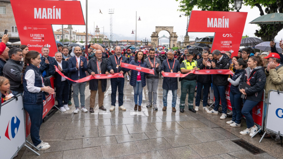 La Vuelta Femenina arranca desde Marín con cuatro etapas por Galicia