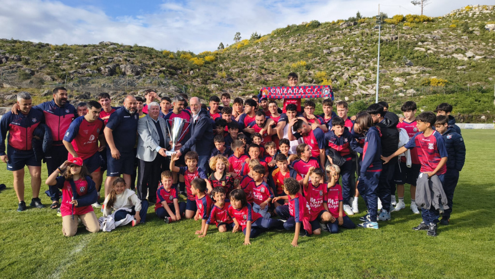 El Erizana Club de Fútbol de Baiona se proclama campeón de liga en Segunda Federación