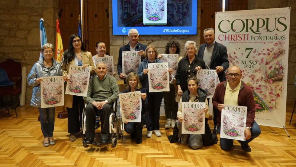 Ponteareas presenta un programa para el Corpus Christi con más de 60 actos