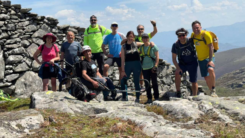 Recorre el Gerês con su silla adaptada Joëlette en una ruta de alta dificultad