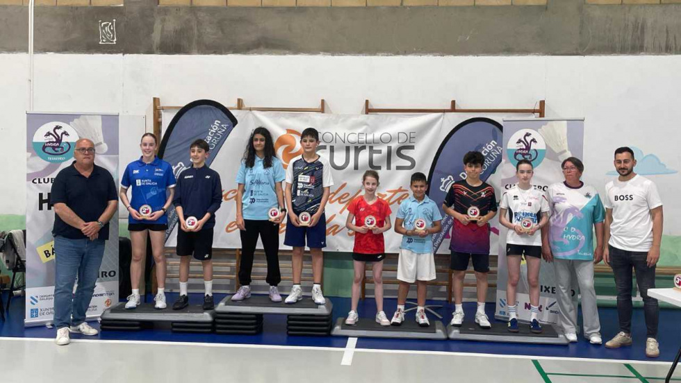Álvaro Gómez se proclama campeón gallego Sub 15 en dobles mixtos y suma un nuevo título autonómico