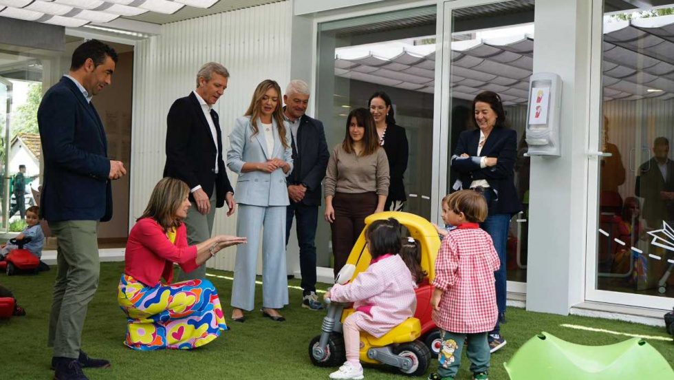 Ponteareas inaugura su nueva escuela infantil municipal en el parque Ferro Ucha
