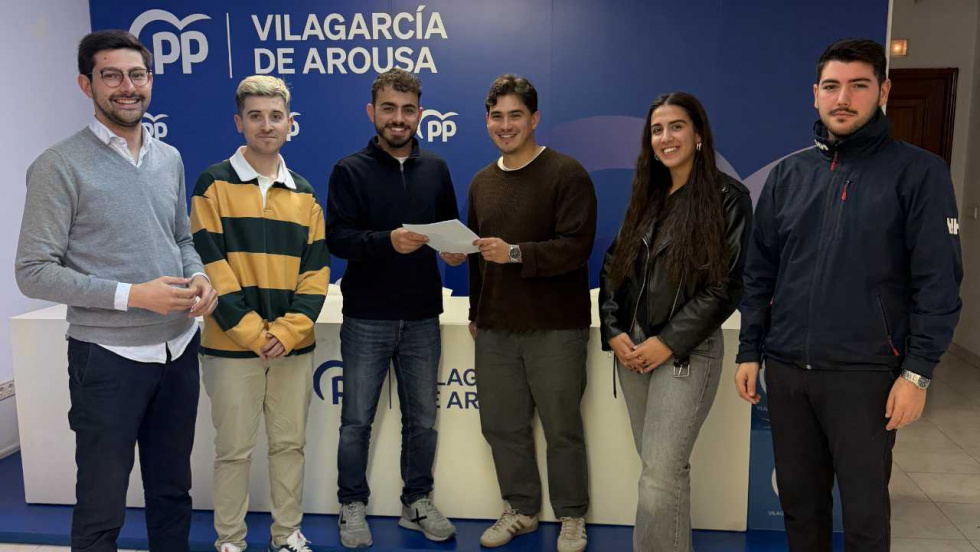 Raúl Santamaría anuncia su candidatura para presidir Novas Xeracións en Pontevedra