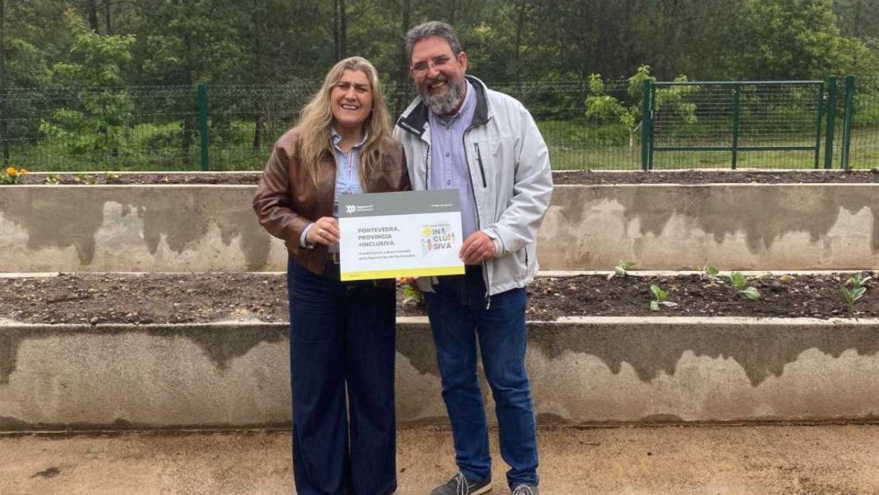 La Deputación entrega a Vontade de Tomiño 6.800 euros para una huerta accesible con bancales elevados