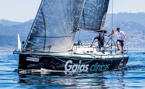 El Cl&iacute;nica Gaias que partia de favorito acab&oacute; por retirarse. /&copy; Rosana Calvo