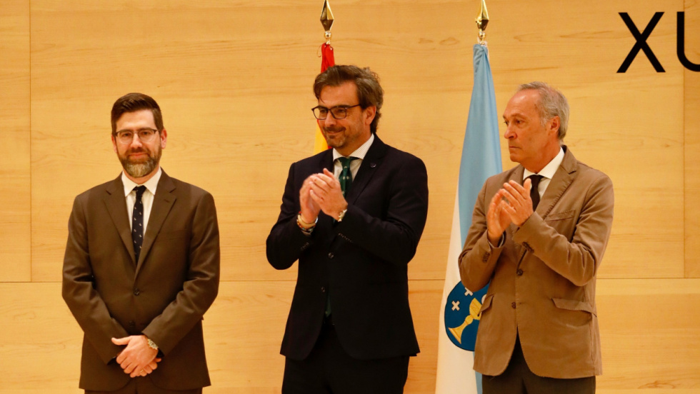 Pablo Fernández asume el mando de la delegación de la Xunta en Pontevedra con el reto de tender puentes con los concellos
