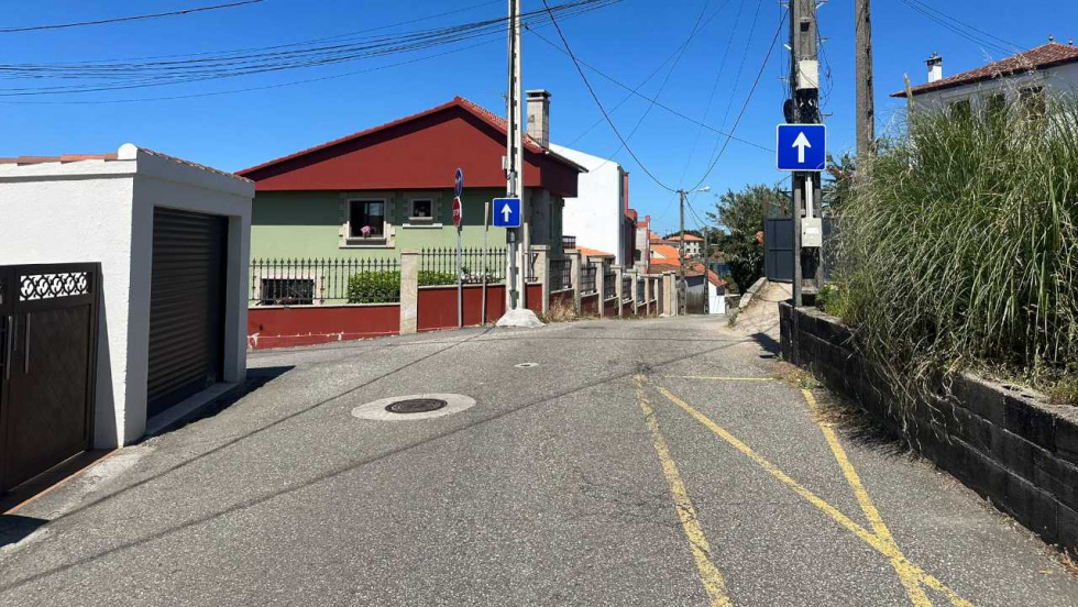 Nigrán establece el sentido único en Bouzavella hasta el 30 de septiembre