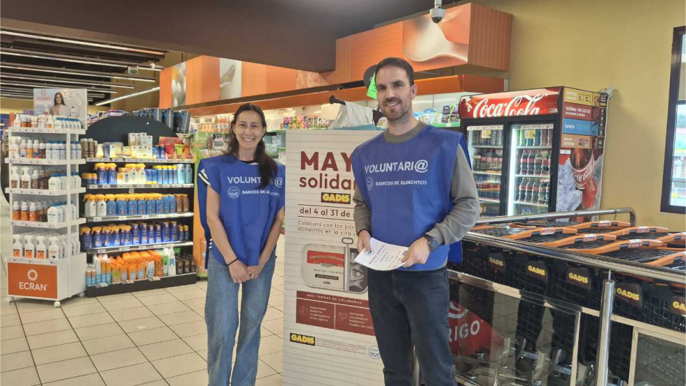 O Porriño aporta más de 2.000 kilos de alimentos al Mayo Solidario