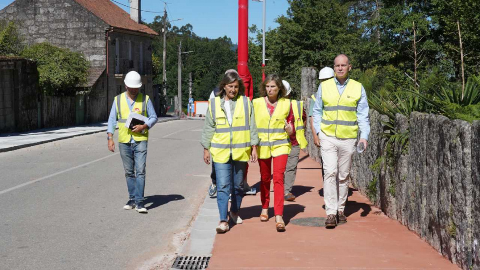 La Deputación invierte 660.000 euros en una senda peatonal de Ponteareas