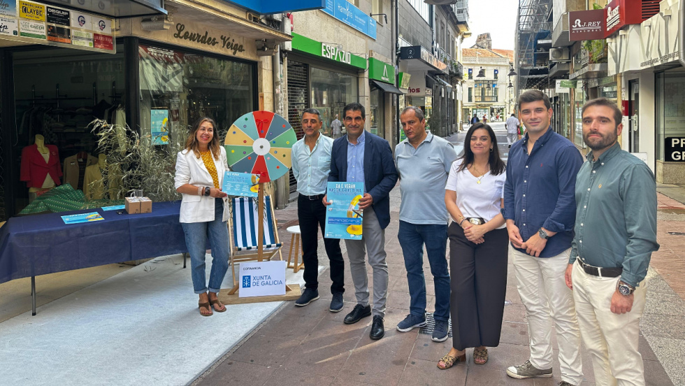 Los centros comerciales abiertos de Pontevedra dinamizan el comercio local con iniciativas estivales