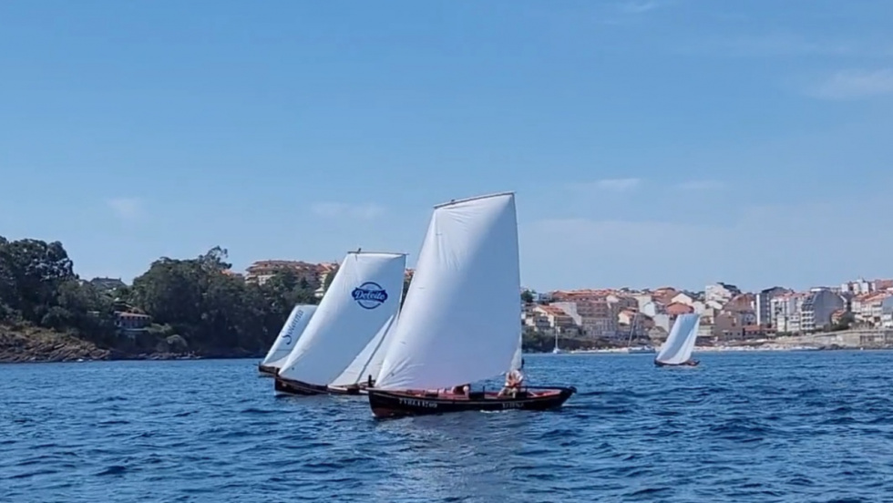 Vinte dornas compiten en Portonovo na primeira regata da Copa Mörling