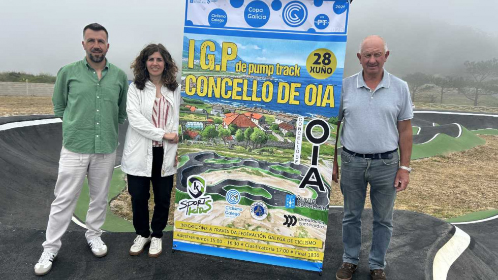 Oia acoge este domingo su primer Gran Premio de Pump Track, puntuable para el Campeonato Gallego