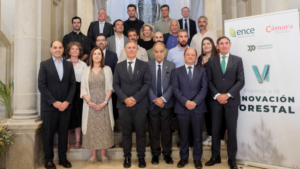 El ingenio forestal gallego brilla en los premios Cámara-Ence