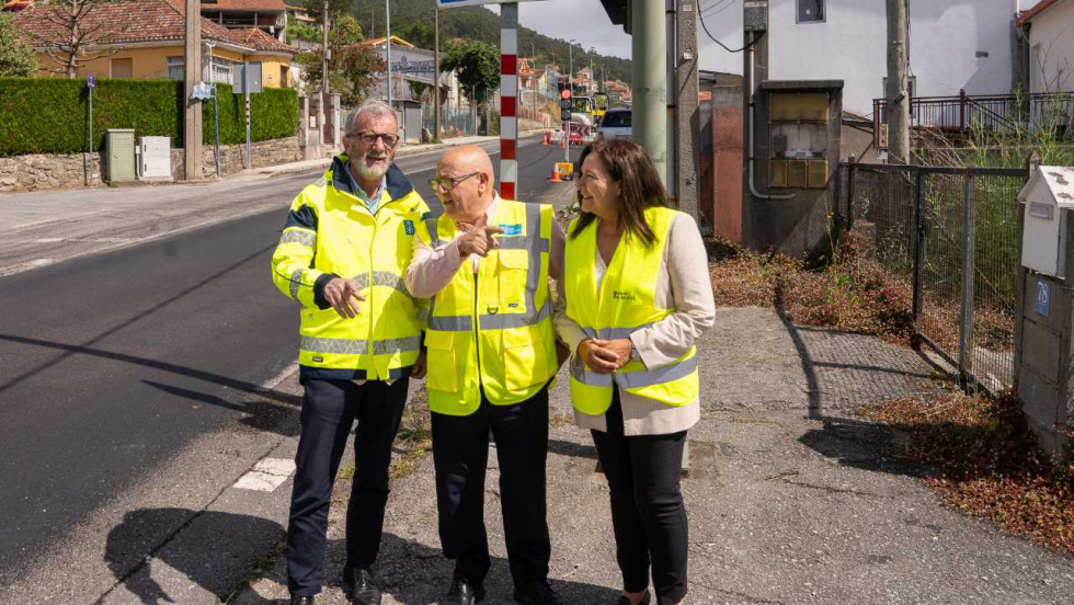 La Xunta invierte 335.000 euros en mejorar la seguridad viaria de la PO-551 en Cangas