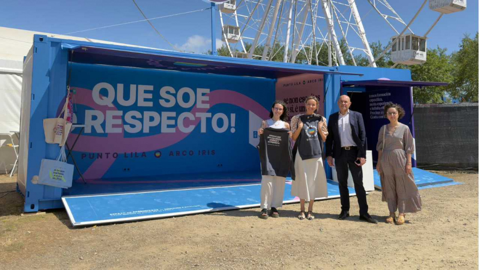 La Xunta instalará puntos Lila y Arcoíris en los ocho grandes festivales de Galicia