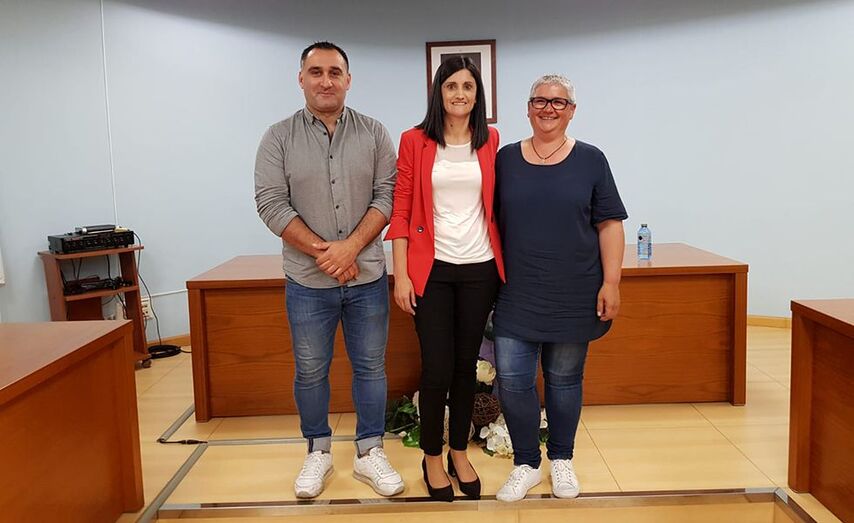 Grupo Municipal Socialista Rub&eacute;n Gonz&aacute;lez, Ver&oacute;nica Tour&oacute;n e Gela Ledo.