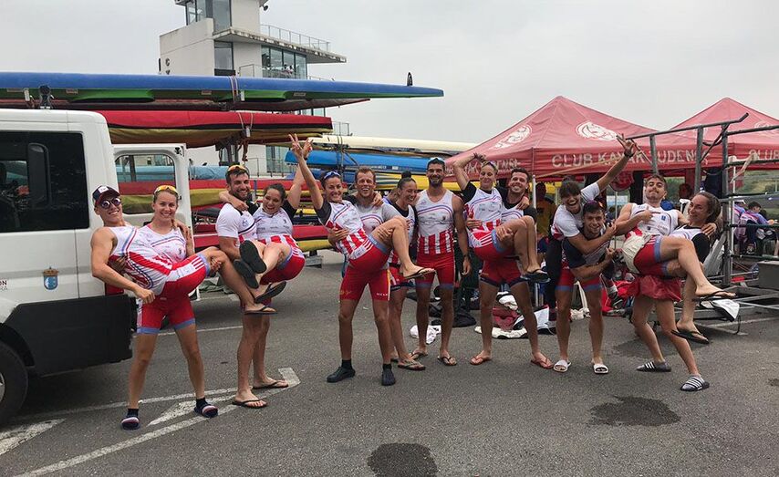 EQUIPO TUDENSE K2 500 METROS MIXTO.