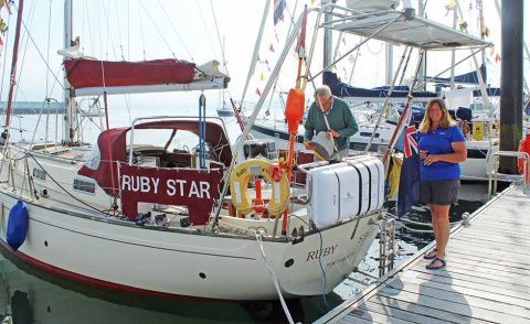 Los tripulantes del Ruby Star. /&copy; Rosana Calvo