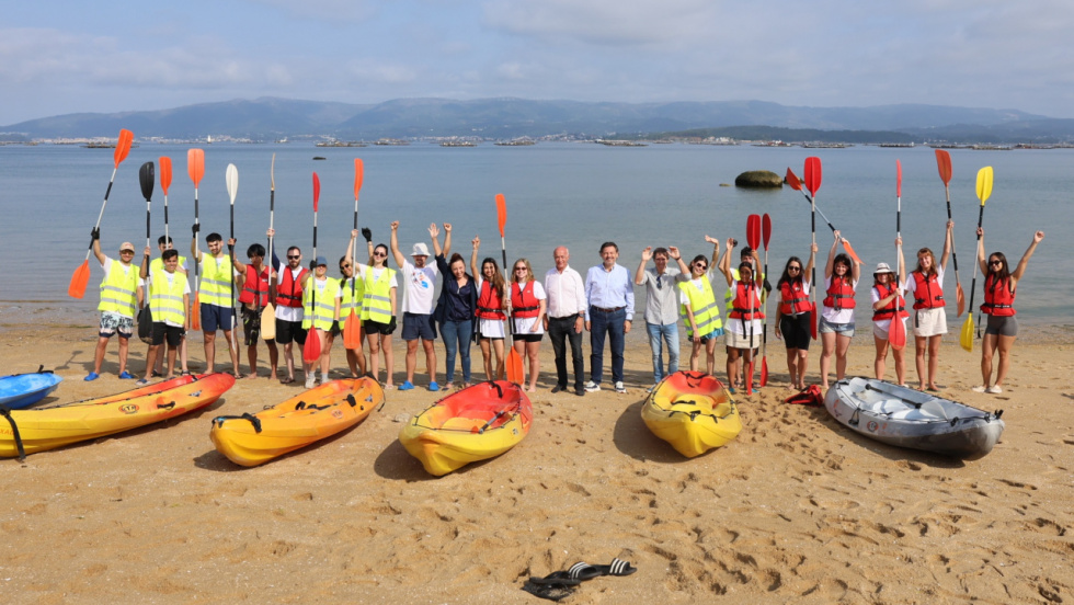 50 jóvenes de la diáspora participan en voluntariado ambiental y cultural en Galicia
