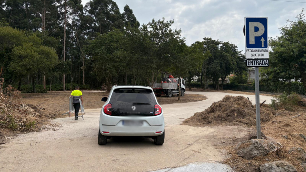 El centro de Nigrán gana más de cien plazas de aparcamiento gratuito