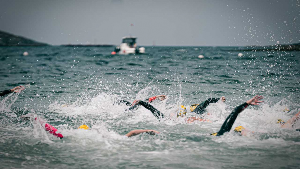 Nigrán espera a más de 400 nadadores en la XVI edición de la travesía Costa Serena