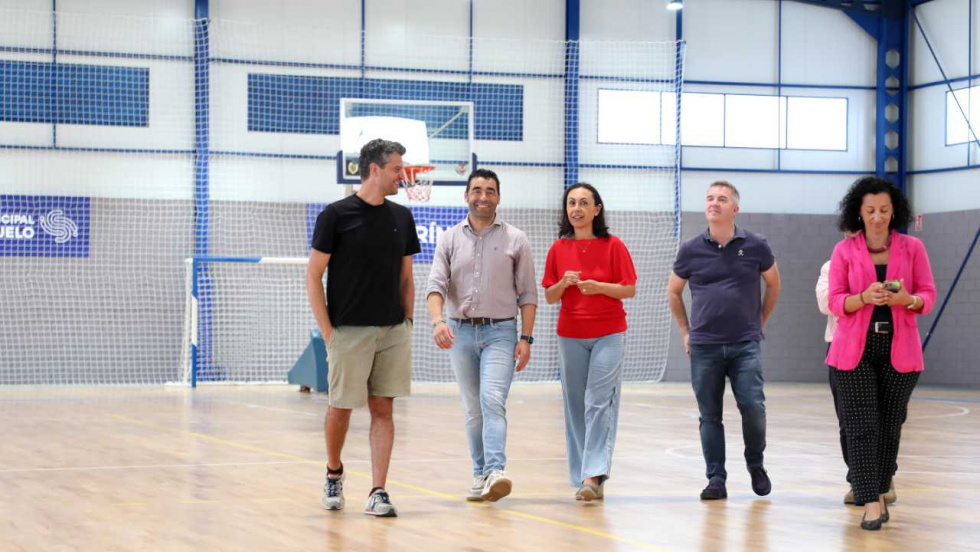 La Deputación invierte 710.000 euros en la reforma de dos pabellones deportivos en Marín